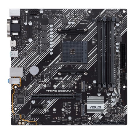 PLACA de BAZA Asus "PRIME B550M-K", skt AM4, mATX, AMD B550, 4 x DDR4, max. 128 GB, 4 x SATA, 3 x M.2, 7.1, "PRIME B550M-K"