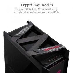 CARCASA ASUS Middle Tower, E-ATX, "ROG Strix Helios", fara sursa, sticla securizata, fan x 4, USB 3.1 gen1x4, USB 3.1 gen 2 Type