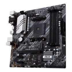 PLACA de BAZA Asus "PRIME B550M-A", skt AM4, mATX, AMD B550, 4 x DDR4, max. 128 GB, 4 x SATA, 3 x M.2, 7.1, "PRIME B550M-A"