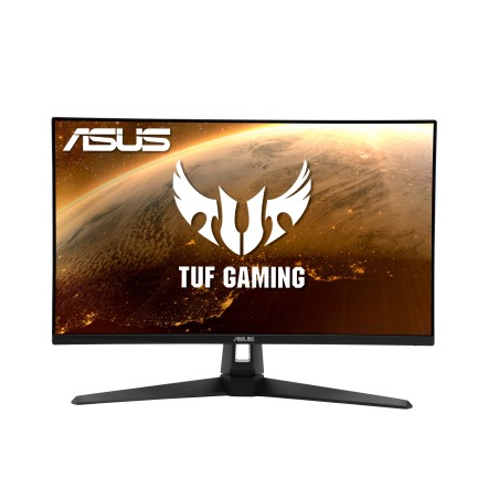 MONITOR ASUS 27 inch, Gaming, IPS, WQHD (2560 x 1440), Wide, 250 cd/mp, 1 ms, HDMI x 2, DisplayPort, "VG27AQ1A" (timbru verde 7 