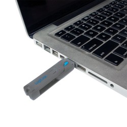 PORT Blocker LOGILINK, USB-A,  1buc. contine 1 cheie, "incuietori de USB" "AU0044"