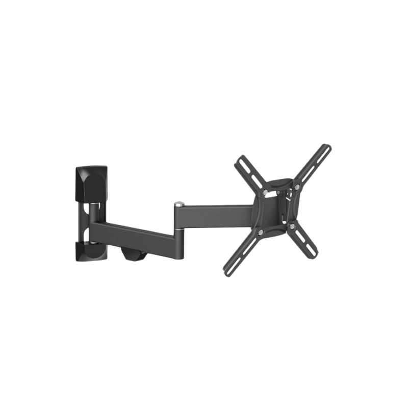 SUPORT de perete BARKAN, pt 1 TV/monitor plat, curbat, diag. max 43 inch, rotatie, inclinare, pivotare, max 25 kg, "2400.B"