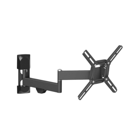 SUPORT de perete BARKAN, pt 1 TV/monitor plat, curbat, diag. max 43 inch, rotatie, inclinare, pivotare, max 25 kg, "2400.B"