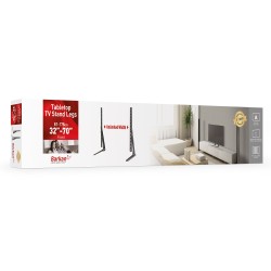 SUPORT de birou BARKAN, pt 1 TV/monitor plat, curbat, diag. max 70 inch, fix, max 50 kg, "S40"