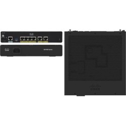 ROUTER CISCO 900 Series, wired, port LAN 10/100/1000 x 4, port WAN 10/100/1000 x 2, "C921-4P" (timbru verde 0.8 lei)