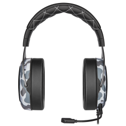 CASTI CORSAIR - gaming, "HS60", cu fir, gaming, utilizare multimedia, microfon pe brat, detasabil, conectare prin USB 2.0, negru