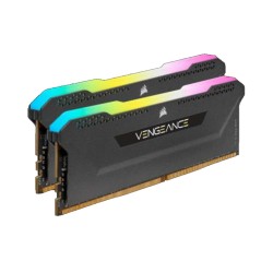 Memorie DDR Corsair DDR4 16 GB, frecventa 3600 MHz, 8 GB x 2 module, radiator, iluminare RGB, "CMH16GX4M2Z3600C18"