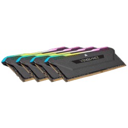 Memorie DDR Corsair DDR4 32 GB, frecventa 3600 MHz, 8 GB x 4 module, radiator, iluminare RGB, "CMH32GX4M4D3600C18"