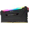 Memorie DDR Corsair DDR4 8 GB, frecventa 3600 MHz, 1 modul, radiator, iluminare RGB, "CMW8GX4M1Z3600C18" Latenta: