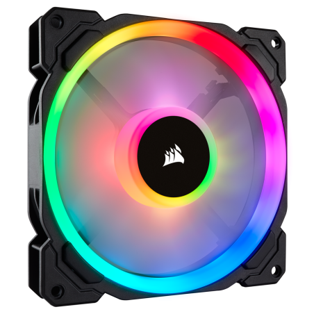 VENTILATOR CORSAIR, pt carcasa PC, 140 mm, 1300 rpm, LED RGB, pack 1 ventilator, "CO-9050073-WW"