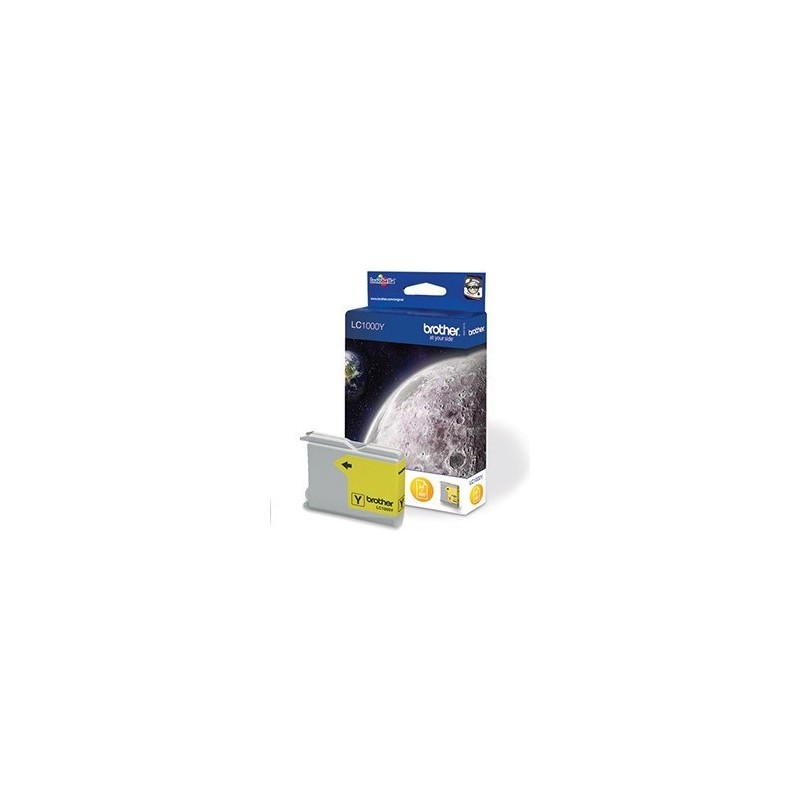 Cartus Cerneala Original Brother Yellow, LC1000Y, pentru DCP-130C|330C|540, 400, (timbru verde 0.15 lei), "LC1000Y"