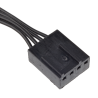 VENTILATOR CORSAIR, pt carcasa PC, 140 mm, 1300 rpm, LED RGB, pack 1 ventilator, "CO-9050073-WW"