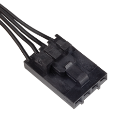 VENTILATOR CORSAIR, pt carcasa PC, 140 mm, 1300 rpm, LED RGB, pack 1 ventilator, "CO-9050073-WW"