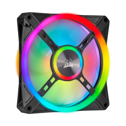 VENTILATOR CORSAIR, pt carcasa PC, 120 mm, 1500 rpm, LED RGB, pack 1 ventilator, "CO-9050097-WW"