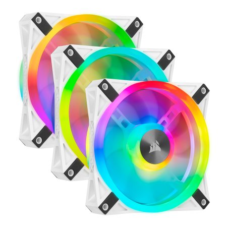 VENTILATOR CORSAIR, pt carcasa PC, 120 mm, 1500 rpm, LED RGB, pack 3 ventilatoare, "CO-9050104-WW"