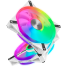 VENTILATOR CORSAIR, pt carcasa PC, 140 mm, 1250 rpm, LED RGB, pack 2 ventilatoare, "CO-9050106-WW"