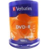 DVD-R VERBATIM  4.7GB, 120min, viteza 16x, 100 buc, Single Layer, spindle, "Matt Silver" "43549"