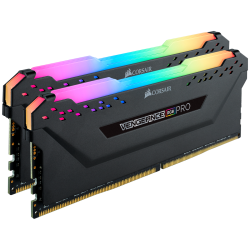 Memorie DDR Corsair DDR4 16 GB, frecventa 3600 MHz, 8 GB x 2 module, radiator, iluminare RGB, "CMW16GX4M2Z3600C18"