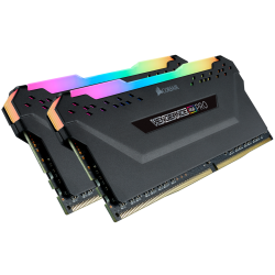 Memorie DDR Corsair DDR4 32 GB, frecventa 3600 MHz, 16 GB x 2 module, radiator, iluminare RGB, "CMW32GX4M2Z3600C18"
