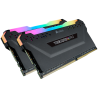 Memorie DDR Corsair DDR4 32 GB, frecventa 3600 MHz, 16 GB x 2 module, radiator, iluminare RGB, "CMW32GX4M2Z3600C18"