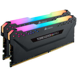 Memorie DDR Corsair DDR4 32 GB, frecventa 3600 MHz, 16 GB x 2 module, radiator, iluminare RGB, "CMW32GX4M2Z3600C18"