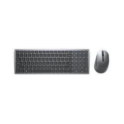 TASTATURA si Mouse DELL, "KM7120W", wireless, butoane programabile taste format standard (104-108 taste), mouse gri, 7/1 butoane