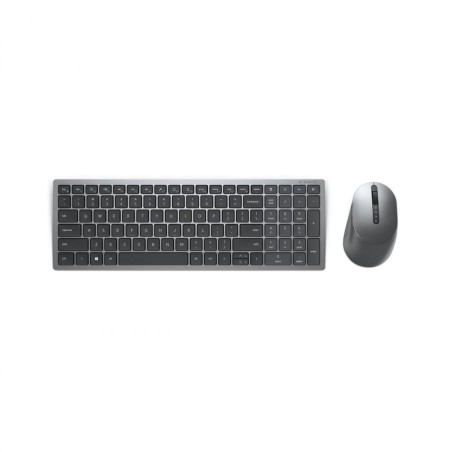 TASTATURA si Mouse DELL, "KM7120W", wireless, butoane programabile taste format standard (104-108 taste), mouse gri, 7/1 butoane