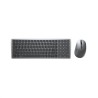 TASTATURA si Mouse DELL, "KM7120W", wireless, butoane programabile taste format standard (104-108 taste), mouse gri, 7/1 butoane
