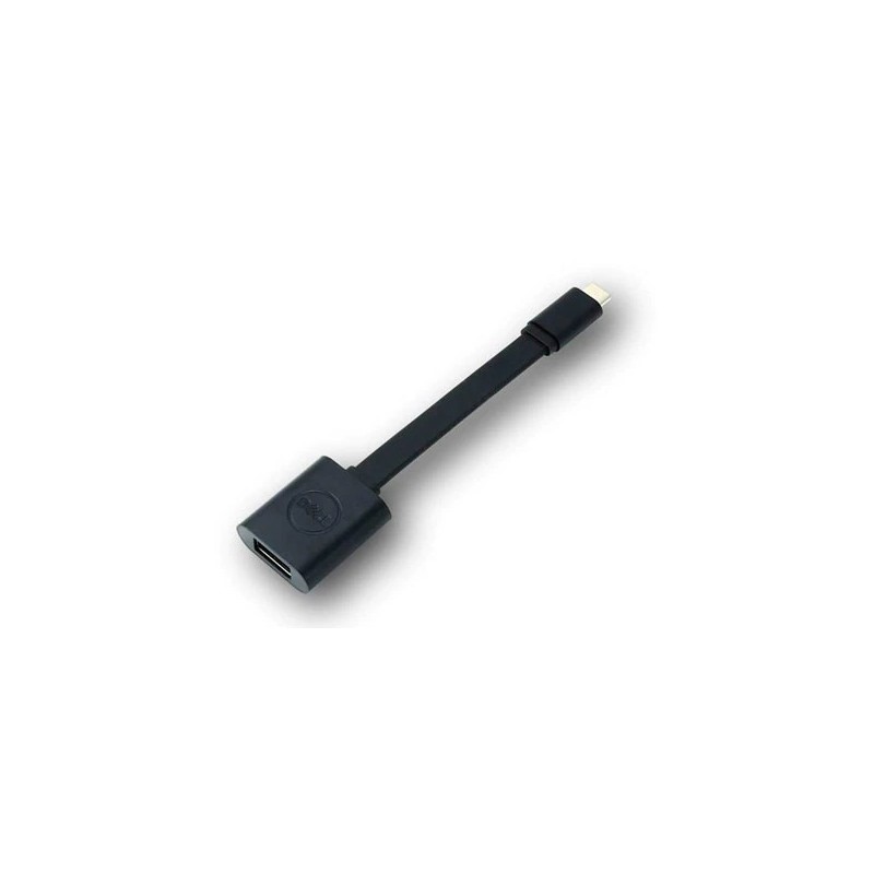 CABLU alimentare si date DELL, pt. smartphone, USB 3.0 (M) la USB Type-C (T), 0.13 m, metal, plastic, negru, "470-ABNE-05" (timb