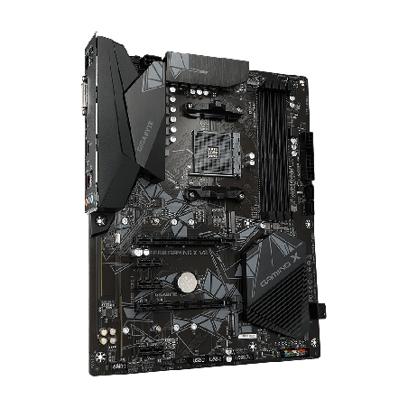PLACA de BAZA Gigabyte "B550 GAMING X V2", skt AM4, ATX, AMD B550, 4 x DDR4, max. 128 GB, 4 x SATA, 2 x M.2, 7.1, "B550 GAMING X