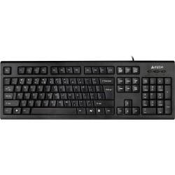 TASTATURA A4TECH, "KRS85", cu fir, 104 taste format standard , USB, negru, "KRS-85-USB" (timbru verde 0.8 lei)