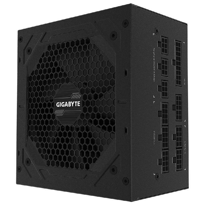 SURSA SURSA GIGABYTE , 850 W, modulara, ATX 12V 2.31, fan 120 mm x 1, 80 Plus Gold, "GP-P850GM" (timbru verde 2 lei)