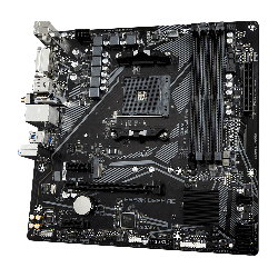PLACA de BAZA Gigabyte "A520M DS3H", skt AM4, mATX, AMD A520, 4 x DDR4, max. 128 GB, 4 x SATA, 1 x M.2, 7.1, "A520M DS3H"
