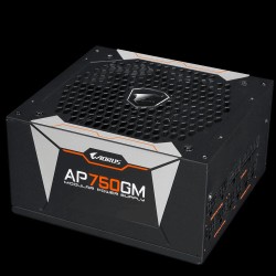 SURSA SURSA GIGABYTE Aorus P750, 750 W, modulara, ATX 12V 2.31, fan 135 mm x 1, 80 Plus Gold, "GP-AP750GM-EU" (timbru verde 2 le
