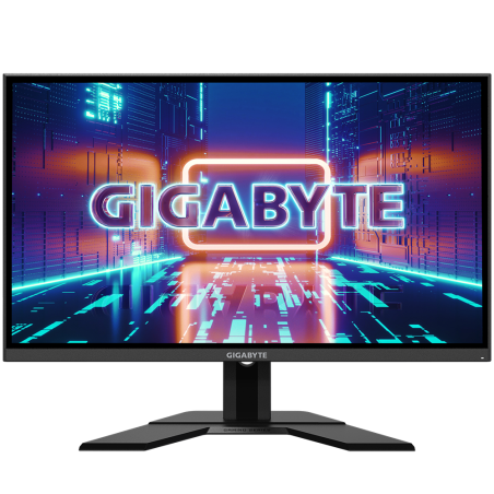 MONITOR GIGABYTE 27 inch, Gaming, IPS, WQHD (2560 x 1440), Wide, 350 cd/mp, 1 ms, HDMI x 2, DisplayPort, "G27Q" (timbru verde 7 