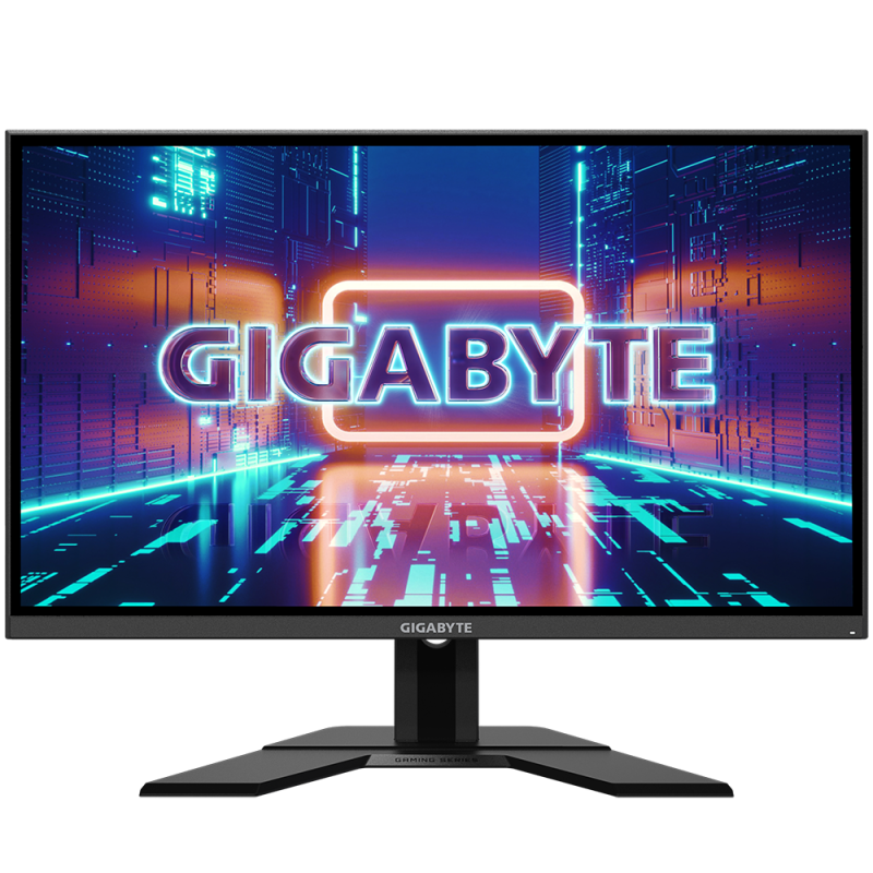 MONITOR GIGABYTE 27 inch, Gaming, IPS, WQHD (2560 x 1440), Wide, 350 cd/mp, 1 ms, HDMI x 2, DisplayPort, "G27Q" (timbru verde 7 