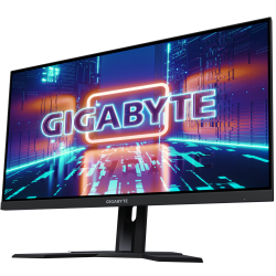 MONITOR GIGABYTE 27 inch, Gaming, IPS, WQHD (2560 x 1440), Wide, 350 cd/mp, 0.5 ms, HDMI x 2, DisplayPort, "M27Q" (timbru verde 