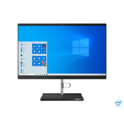 DESKTOP LENOVO, All-in-one, CPU i5-10400T, monitor 21.5 inch, Intel UHD Graphics 630, memorie 8GB, SSD 512GB, unitate optica,tas