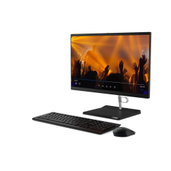 DESKTOP LENOVO, All-in-one, CPU i5-10400T, monitor 21.5 inch, Intel UHD Graphics 630, memorie 8GB, SSD 512GB, unitate optica,tas
