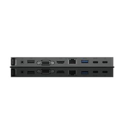 DOCKING Station LENOVO compatibil universal, conectare PC USB Type C, USB 3.0 x 3, USB Type C x 1, porturi video VGA x 1, HDMI x