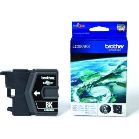 Cartus Cerneala Original Brother Black, LC985BK, pentru DCP-145C|165C|195C|365C|375C|MFC-250C|290C|295CN, 300,, (timbru verde 0.