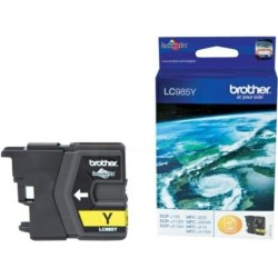 Cartus Cerneala Original Brother Yellow, LC985Y, pentru DCP-145C|165C|195C|365C|375C|MFC-250C|290C|295CN, 260,, (timbru verde 0.