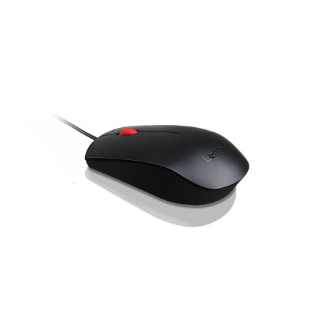 MOUSE LENOVO, PC sau NB, cu fir, USB, optic, 1600 dpi, butoane/scroll 3/1, , negru, "4Y50R20863" (timbru verde 0.18 lei)