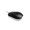 MOUSE LENOVO, PC sau NB, cu fir, USB, optic, 1600 dpi, butoane/scroll 3/1, , negru, "4Y50R20863" (timbru verde 0.18 lei)