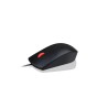 MOUSE LENOVO, PC sau NB, cu fir, USB, optic, 1600 dpi, butoane/scroll 3/1, , negru, "4Y50R20863" (timbru verde 0.18 lei)