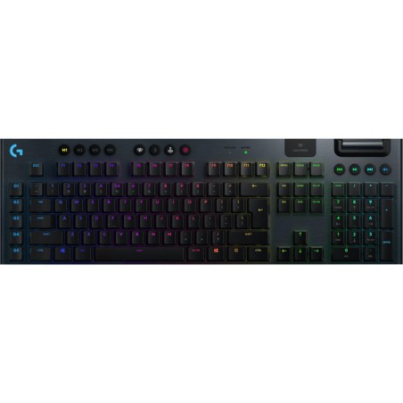 TASTATURA LOGITECH - gaming, "G915", wireless | cu fir, 104 taste format standard (104-108 taste), USB, negru, "920-008962" (tim