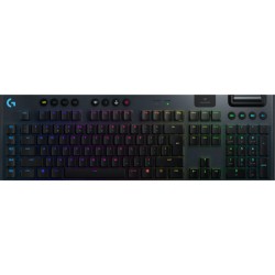 TASTATURA LOGITECH - gaming, "G915", wireless | cu fir, 104 taste format standard (104-108 taste), USB, negru, "920-008962" (tim