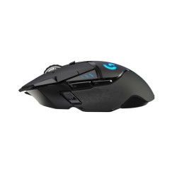 MOUSE LOGITECH, "G502 Lightspeed", gaming, wireless, 2.4GHz, optic, 25600 dpi, butoane/scroll 11/1, iluminare,butoane programabi