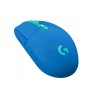 MOUSE LOGITECH, "G305 Lightspeed", gaming, wireless, 2.4GHz, optic, 12000 dpi, butoane/scroll 6/1, buton selectare viteza, albas