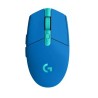 MOUSE LOGITECH, "G305 Lightspeed", gaming, wireless, 2.4GHz, optic, 12000 dpi, butoane/scroll 6/1, buton selectare viteza, albas